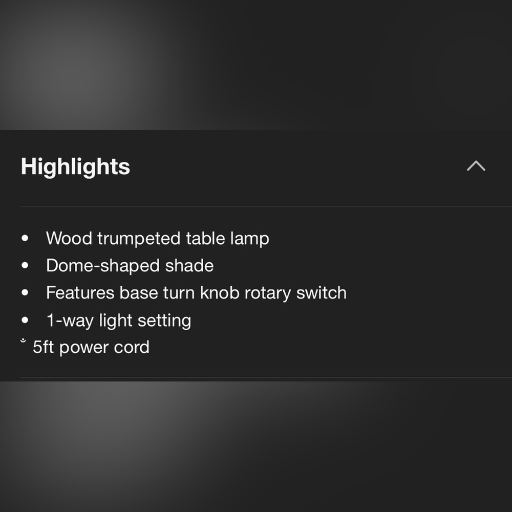 Wood Trumped Table Lamp — Hearth & Hand with Magnolia - Picture 5 of 6